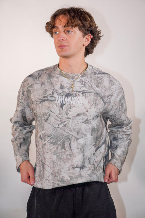 Athanatos Light Tree Camo Waffle Knit